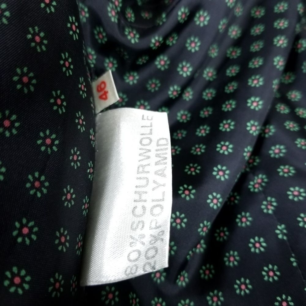 VINTAGE TYROLER-LODEN WOMENS BLAZER TOP - Picture 7 of 8